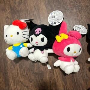 Hello Kitty and Friends Plushy Set